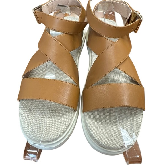 Cole Haan Women’s Grand Pro Rally Castine Platform Sandal in pecan ivory Size 8 - Picture 8 of 14